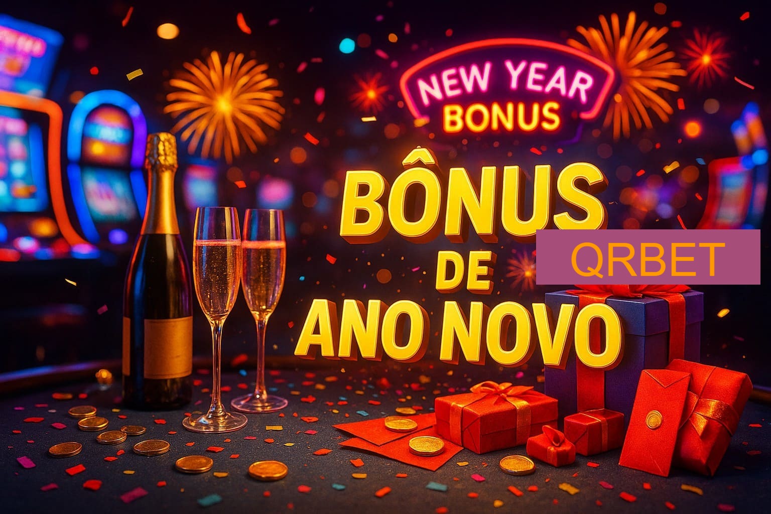 Promoções de Ano Novo no QRBET